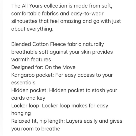 LULULEMON All Yours Graphic Hoodie - Picture 6 of 6